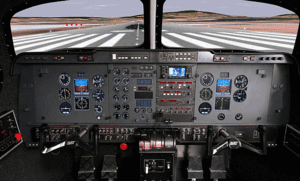 Synthetic flight training technology for SA high schools